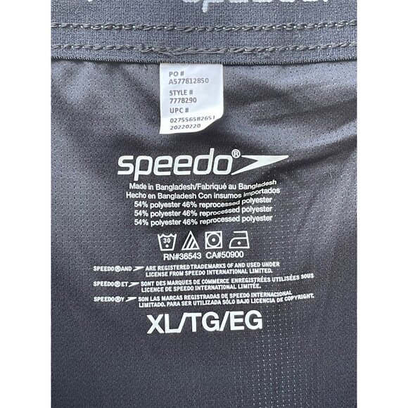 Speedo Mens 16" Volley Swim Shorts With Comfort Liner UPF 50+ XL (36/38) Recycle - Picture 6 of 6